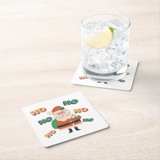 Santa's Cheer Onderzetter Set (Insitu)