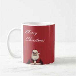 Santa's Cheerful Greetings Mug Koffiemok