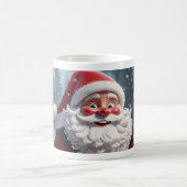Santa's Cheerful Smile - Feestelijke kerst Mok (Center)