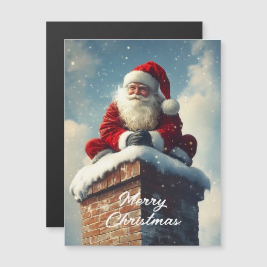 Santa's Chimney Pause: een glimlach van de winter (Voorkant / Achterkant)