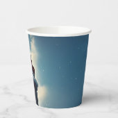 Santa's Chimney Pause: een glimlach van de winter Papieren Bekers (Links)