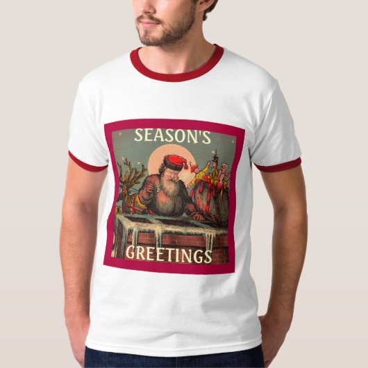 Santa's Chimney T-Shirt (Voorkant)