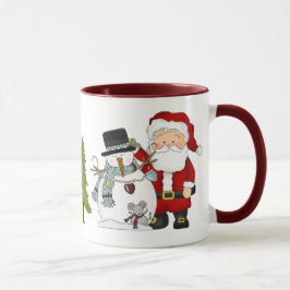 Santa's Christmas Coffee mok