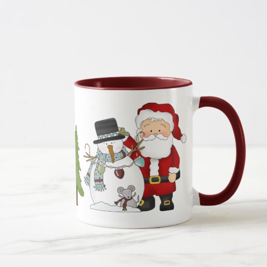 Santa's Christmas Coffee mok (Rechts)