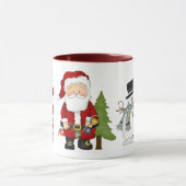 Santa's Christmas Coffee mok (Midden)