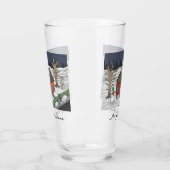Santa's Christmas Eve Glas (Links)