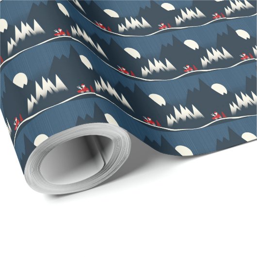 Santa's Christmas Magic Cadeaupapier (Rol Hoek)