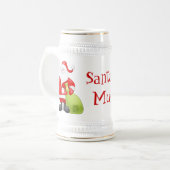 Santa's Christmas Stein Bierpul (Voorkant links)