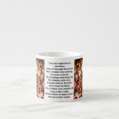 Santa's Christmas Village Voeg kindernaam Cup Espresso Kop (Voorkant)