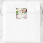 Santa's Christmas Wishes Gift Label (Tas)
