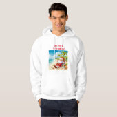 Santa's Coastal Retreat Hoodie (Voorkant volledig)