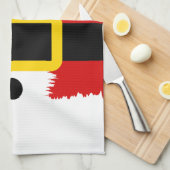 Santa's Coat Theedoek (Quarter Fold)