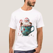 Santa's Cocoa Break T-shirt (Voorkant)