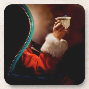 Santa's Coffee Break Vintage Onderzetter