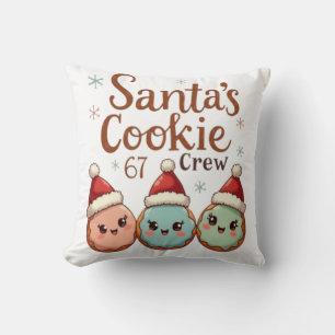 Santa's Cookie 67 Crew Kussen