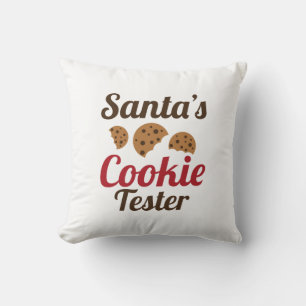 Santa's Cookie Tester Kussen