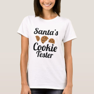 Santa's Cookie Tester T-shirt