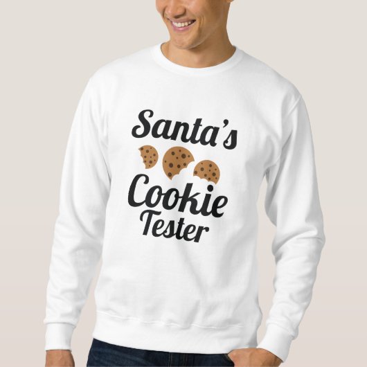 Santa's Cookie Tester Trui (Voorkant)