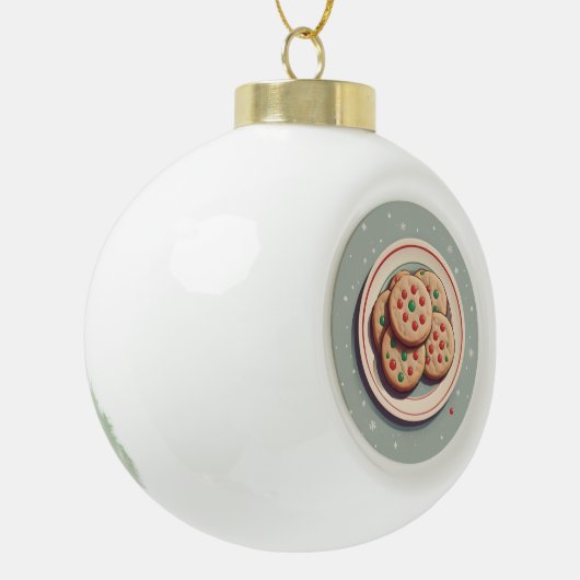 Santa's Cookies Ornament (Links)
