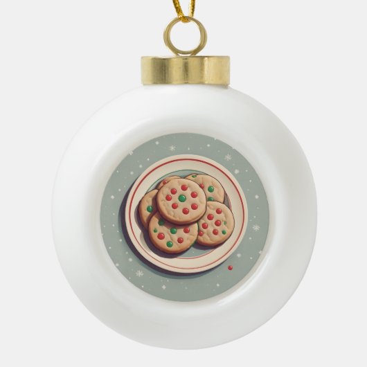 Santa's Cookies Ornament (Voorkant)