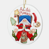 Santa's Cookies - SRF Keramisch Ornament (Links)
