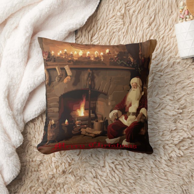 Santa's Cosy Nook Kussen (Deken)