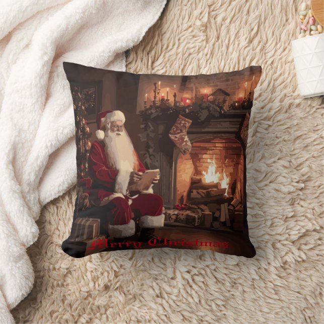 Santa's Cosy Nook Kussen (Deken)