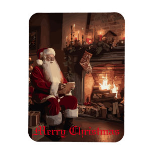 Santa's Cosy Nook Magneet
