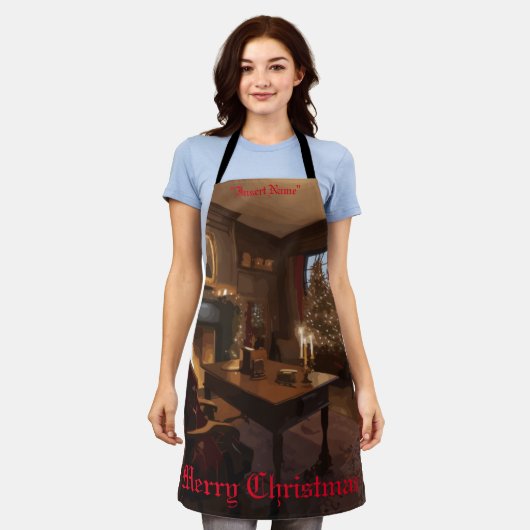 Santa's Cosy Nook Schort (Gedragen)