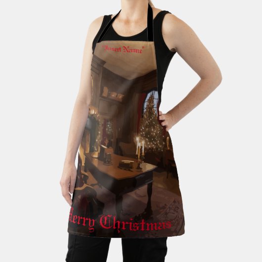 Santa's Cosy Nook Schort (Insitu)