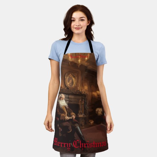 Santa's Cosy Nook Schort (Gedragen)