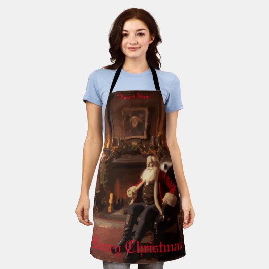 Santa's Cosy Nook Schort (Gedragen)