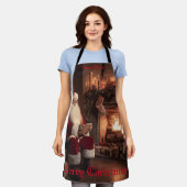 Santa's Cosy Nook Schort (Gedragen)