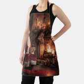 Santa's Cosy Nook Schort (Insitu)