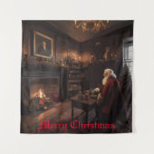 Santa's Cosy Nook Wandkleed (Voorkant)