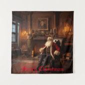 Santa's Cosy Nook Wandkleed (Voorkant)