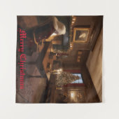 Santa's Cosy Nook Wandkleed (Voorkant (horizontaal))