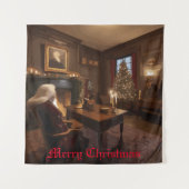 Santa's Cosy Nook Wandkleed (Voorkant)