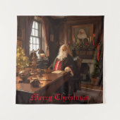 Santa's Cosy Nook Wandkleed (Voorkant)