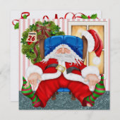 Santa's Day Off - SRF Kaart (Voorkant / Achterkant)