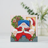 Santa's Day Off - SRF Kaart (Staand voorkant)