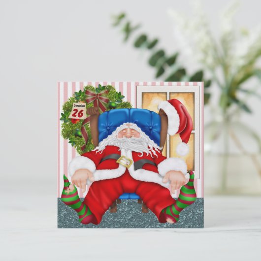 Santa's Day Off - SRF Kaart (Staand voorkant)