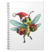 Santa's Dragonfly Helper Notitieboek (Voorkant)