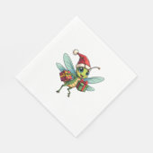 Santa's Dragonfly Helper Servet (Hoek)