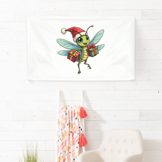 Santa's Dragonfly Helper Spandoek (Insitu)