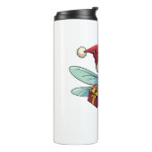 Santa's Dragonfly Helper Thermosbeker (Gedraaid links)