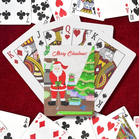 Santa's Early Gift - Een Hole-in-One Kerstmis Pokerkaarten
