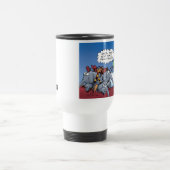 Santas Elephants Funny Holiday Cartoon Reisbeker (Center)