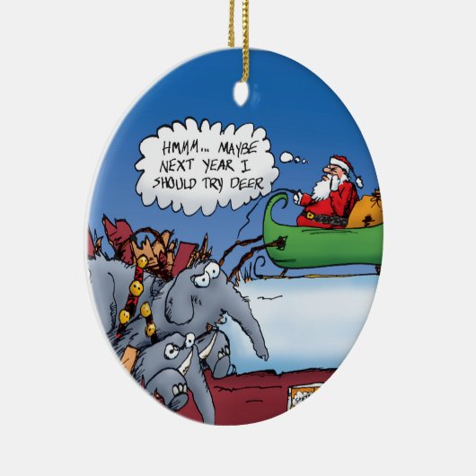 Santa's Elephants Ornament (Rechts)