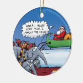 Santa's Elephants Ornament (Links)